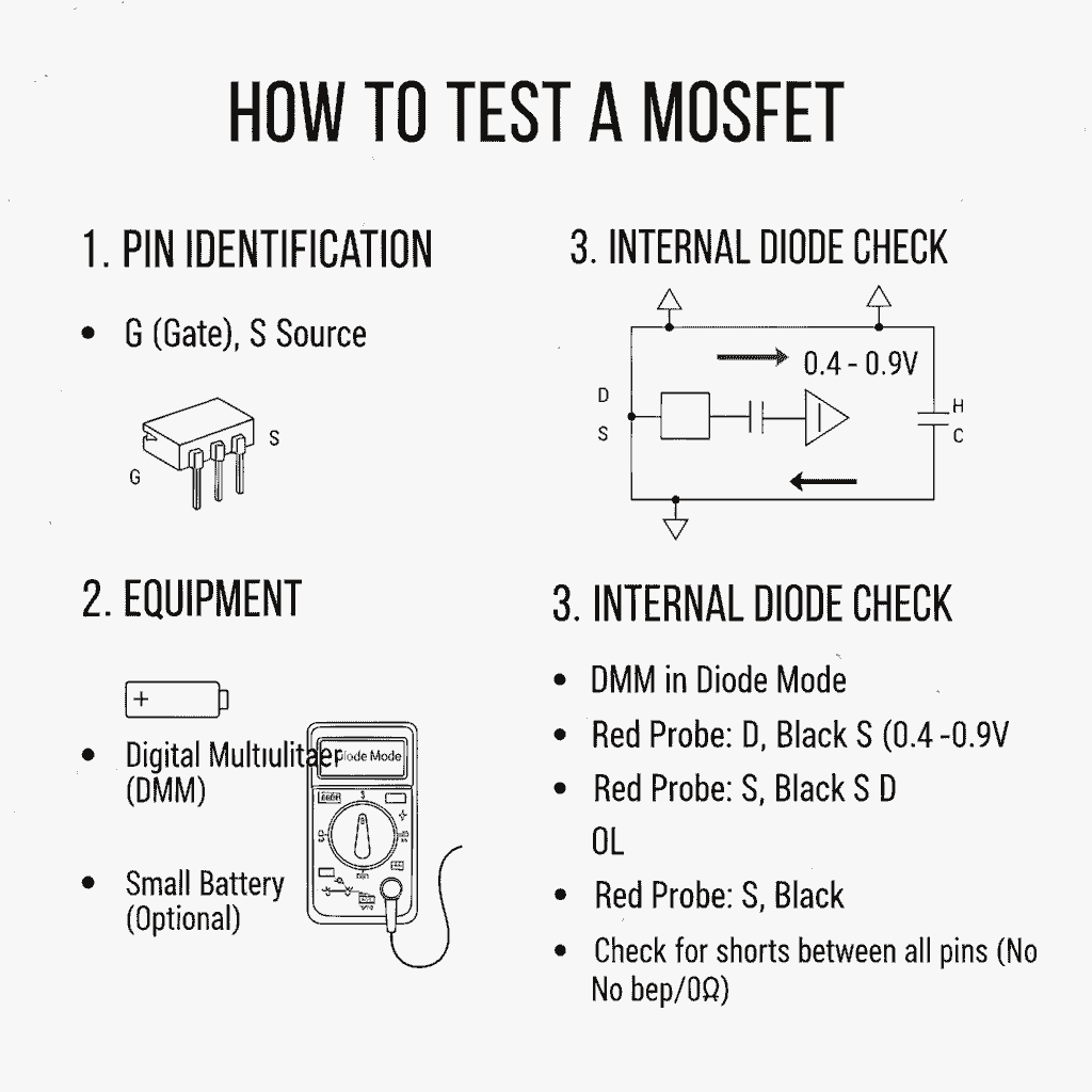 How to Test a MOSFET IN HINDI