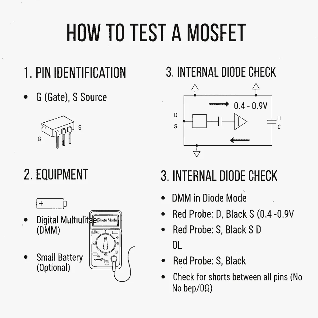 How to Test a MOSFET IN HINDI