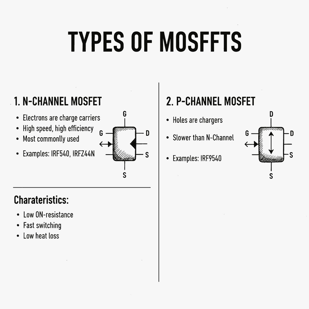 MOSFET के प्रकार