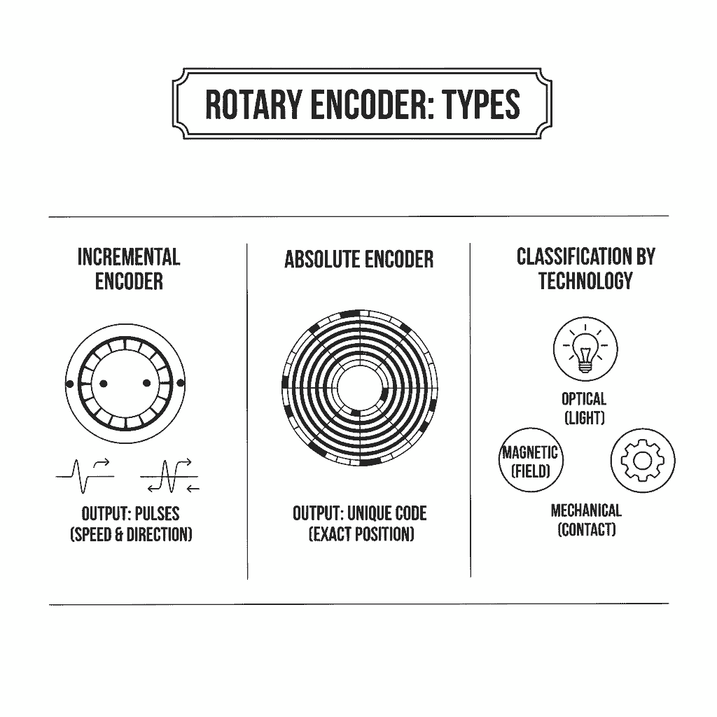 Rotary Encoder क्या होता है? इसके कार्य, प्रकार और उपयोग