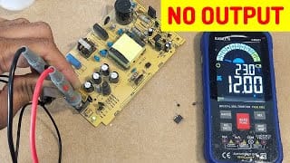 SMPS में आउटपुट नहीं आ रहा तो क्या करें