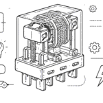 electrical Relay kya ha ( A image of electrical relay)