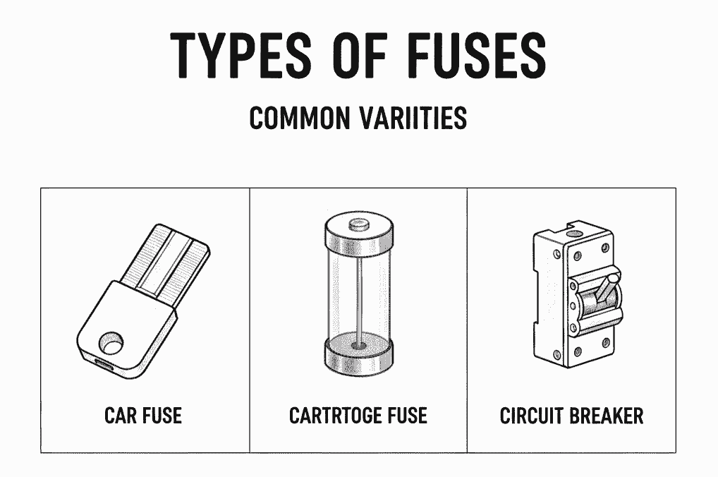 फ्यूज के प्रकार