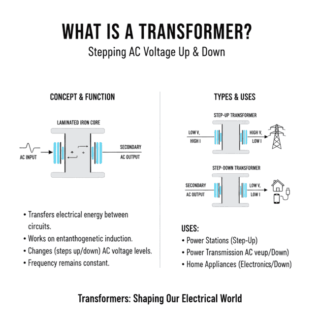 a diagram abour transformer (Transformer Kya Hai)