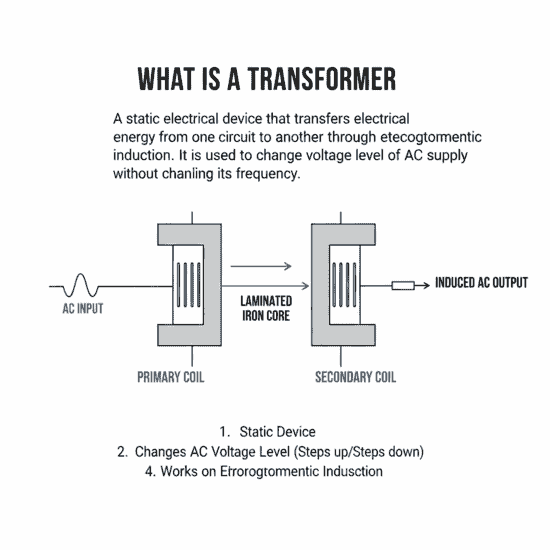 what is transformer diagram ( Transformer Working Principle in Hindi)