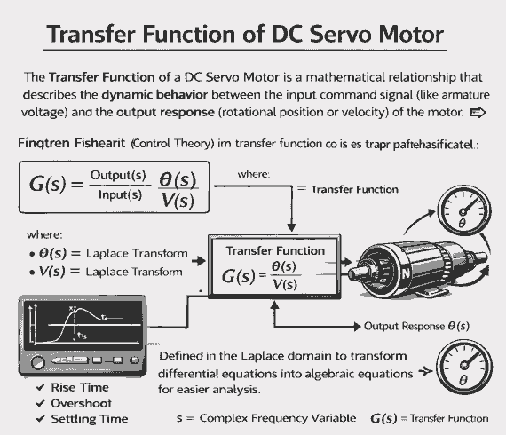 transfer function of a dc servo motor diagram