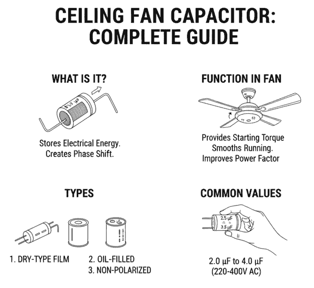 what is fan capacitor