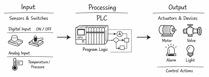 PLC कैसे काम करता है (PLC क्या है)