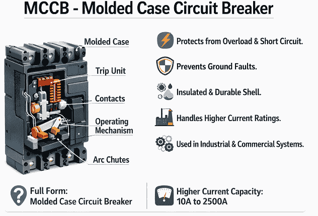 MCCB Full Form (What Is MCCB In Electrical)