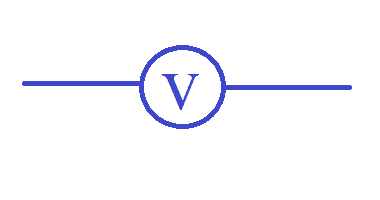Symbol of a Voltmeter (वोल्टमीटर क्या है और कैसे काम करता है)