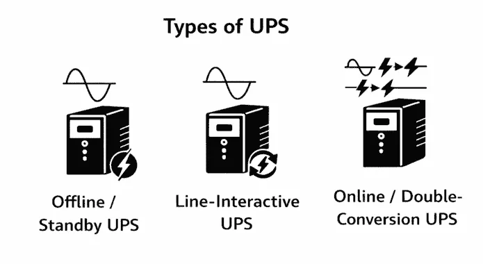 Types Of UPS image (UPS Full Form)