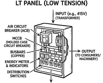 What Is LT Panel (LT and HT Full Form in Electrical)