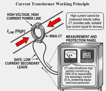 current transformer working principle Diagram
