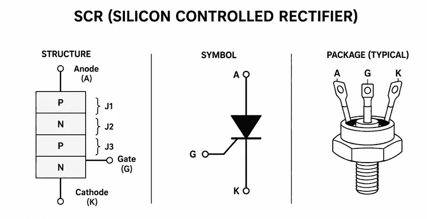 what is an scr diagram