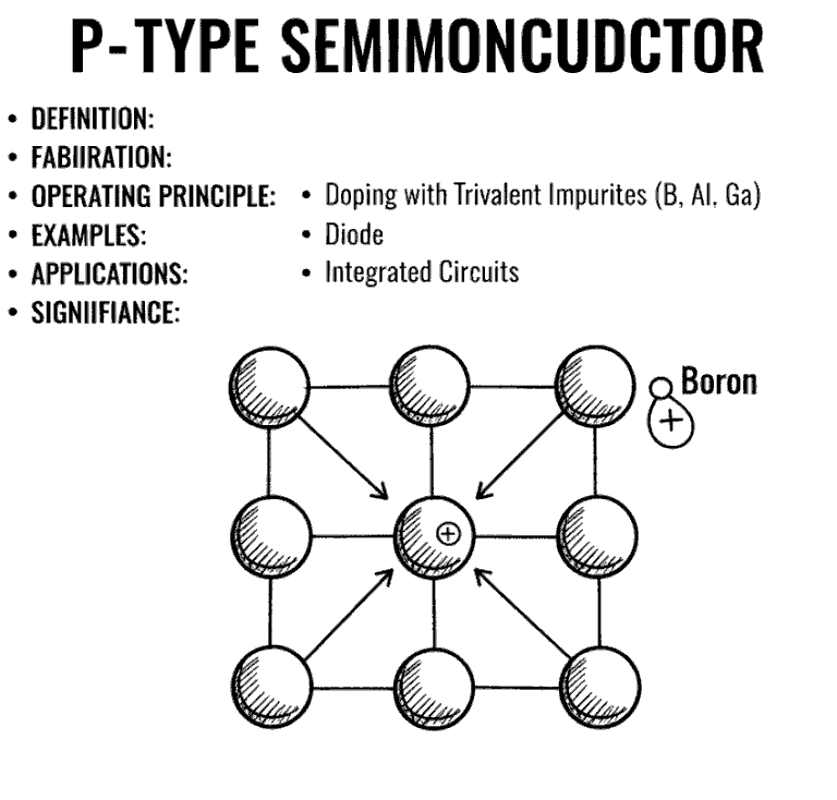 P-Type अर्धचालक क्या है?